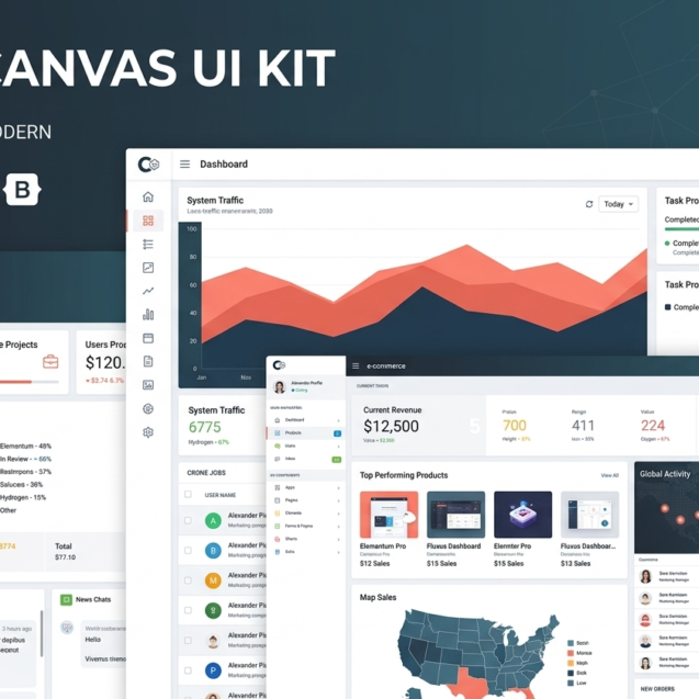 UI canvas kit