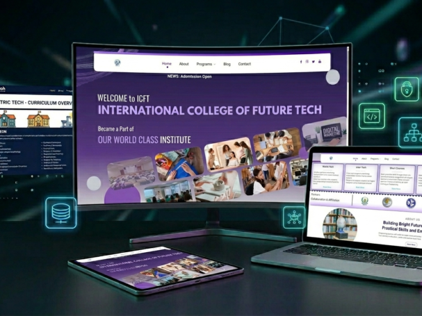 college website portfolio