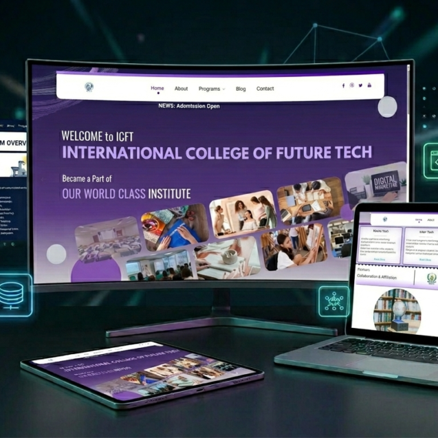 college website portfolio
