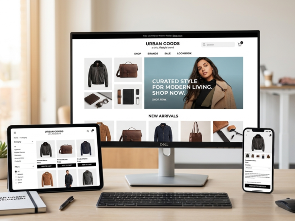 portolio e-commerce wesite