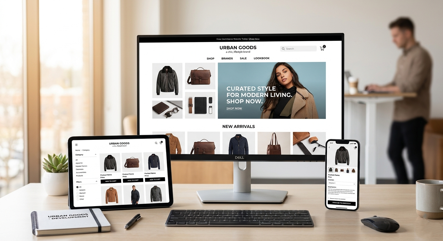 portolio e-commerce wesite