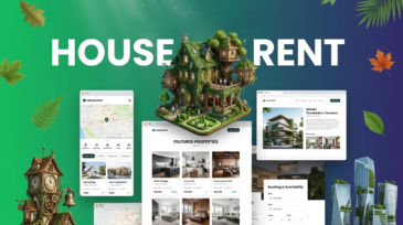 portfolio house rent website