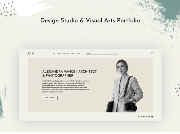 portfolio website personal