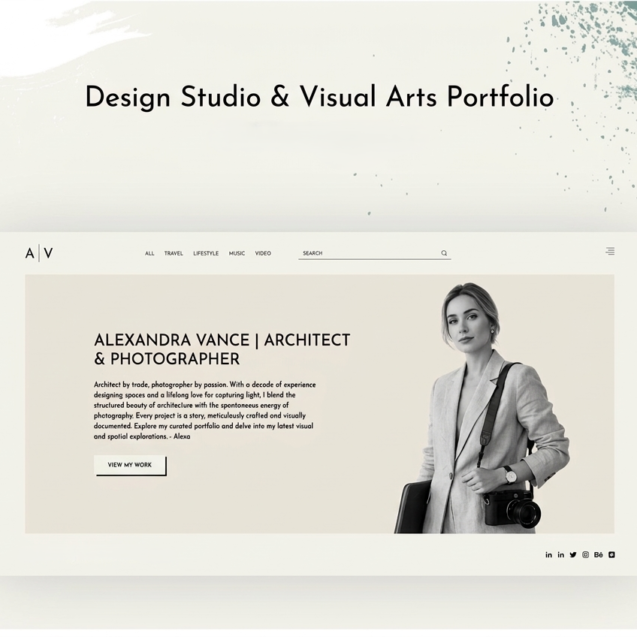 portfolio website personal