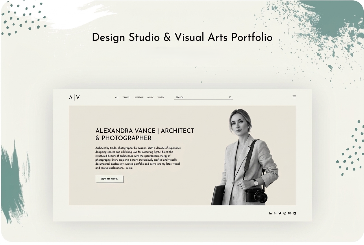 portfolio website personal